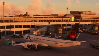 RJFK Kagoshima International Airport - Microsoft Flight Simulator screenshot