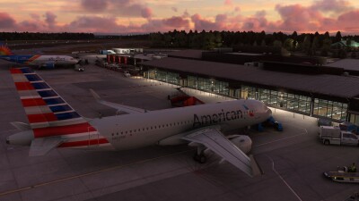 KBLI Bellingham International Airport - Microsoft Flight Simulator screenshot