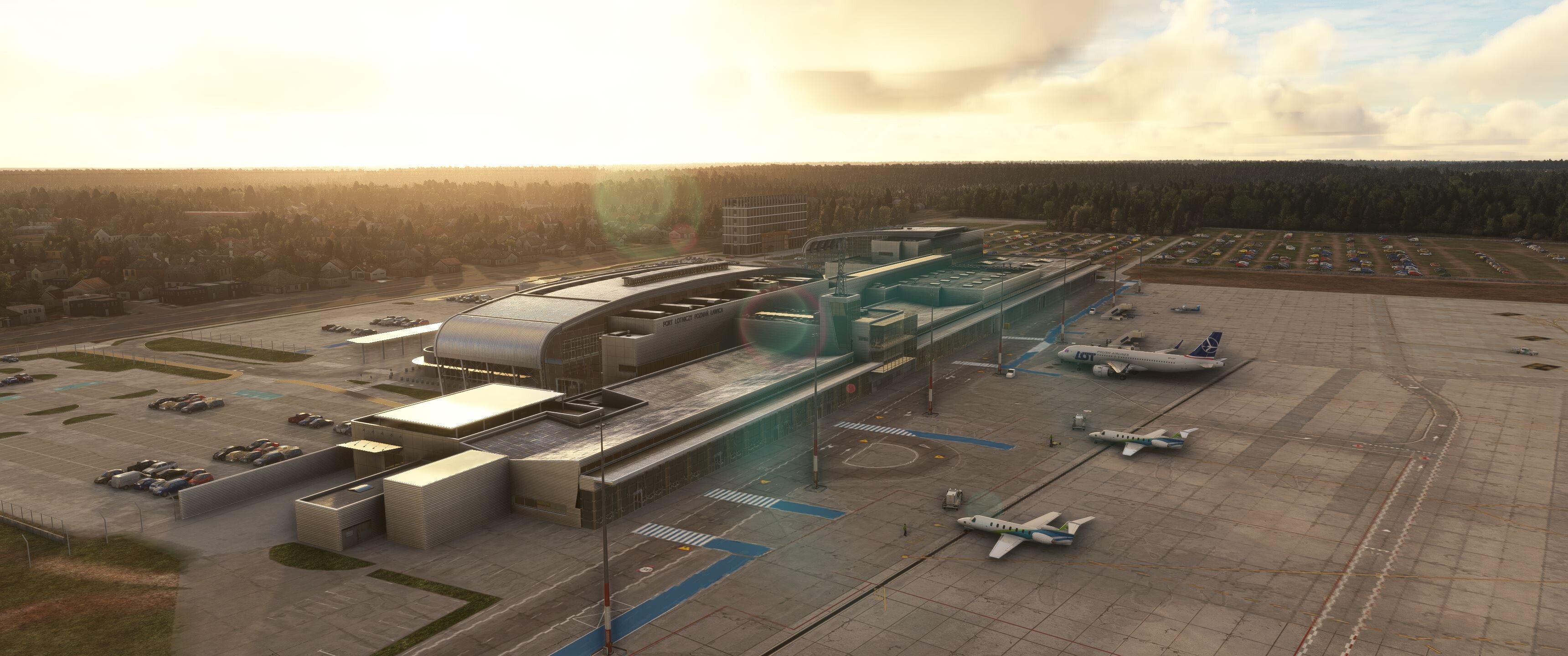 EPPO Poznań–Ławica Airport - Microsoft Flight Simulator