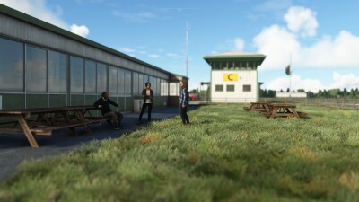 EGFE Haverfordwest Airport - Microsoft Flight Simulator screenshot