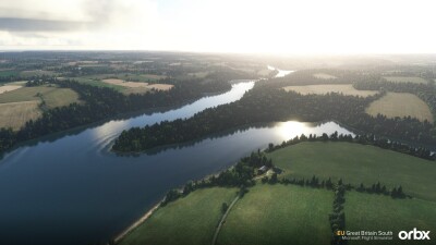 EU Great Britain South - Microsoft Flight Simulator screenshot