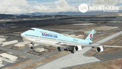 VA Schedules Korean Air B747-8i Schedule Pack screenshot