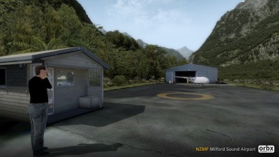 NZMF Milford Sound Airport screenshot