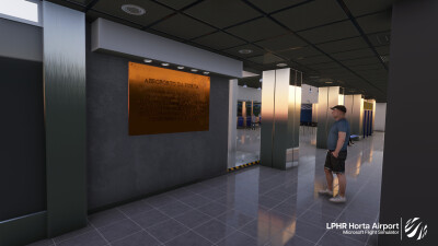 LPHR Horta Airport - Microsoft Flight Simulator screenshot