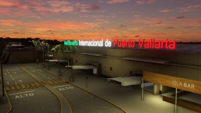 MMPR Puerto Vallarta International Airport - Microsoft Flight Simulator screenshot