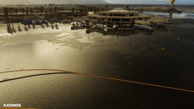 KPSP Palm Springs International Airport - X-Plane 12 screenshot