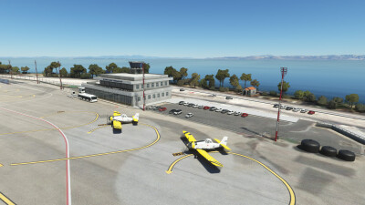 LGMT Mytilene International Airport “Odysseas Elytis" - Microsoft Flight Simulator screenshot