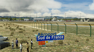 LFMP Perpignan–Rivesaltes Airport - Microsoft Flight Simulator screenshot