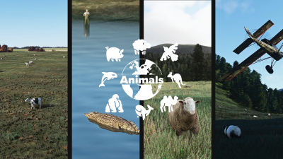 SoFly Animals - Microsoft Flight Simulator screenshot