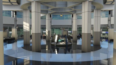 KSAN San Diego International - Microsoft Flight Simulator screenshot