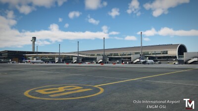 ENGM Oslo International Airport screenshot