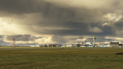 EHAM Amsterdam Schiphol Airport - Microsoft Flight Simulator screenshot