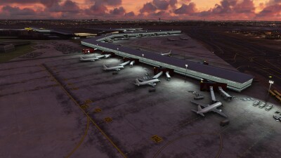 VIDP Indira Gandhi International Airport - Microsoft Flight Simulator screenshot