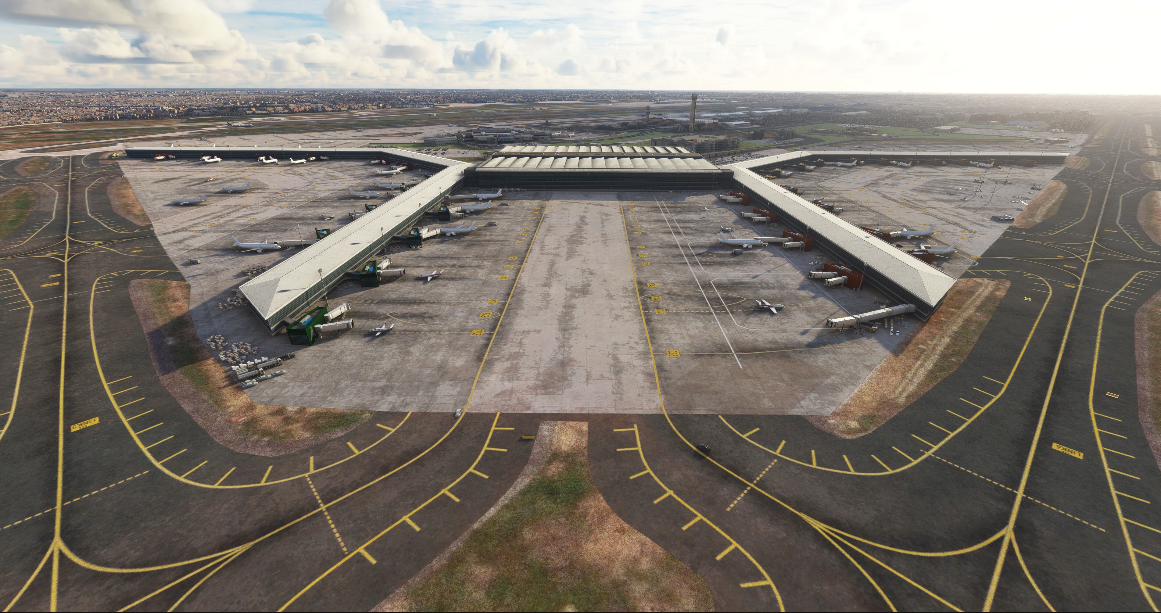 VIDP Indira Gandhi International Airport - Microsoft Flight Simulator