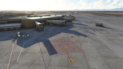 KTUS Tucson International Airport - Microsoft Flight Simulator screenshot