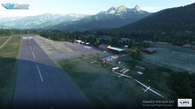 France VFR France South-East-Riviera - Microsoft Flight Simulator screenshot