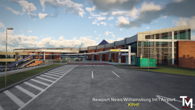 KPHF Newport Williamsburg International Airport screenshot