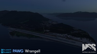 PAWG Wrangell Airport - X-Plane 12 screenshot