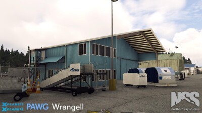 PAWG Wrangell Airport - X-Plane 12 screenshot