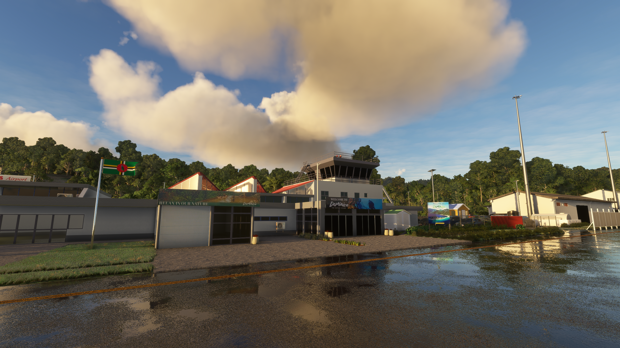 TDPD Douglas Charles Airport - Microsoft Flight Simulator