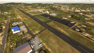 TQPF Clayton J. Lloyd International Airport - Microsoft Flight Simulator screenshot