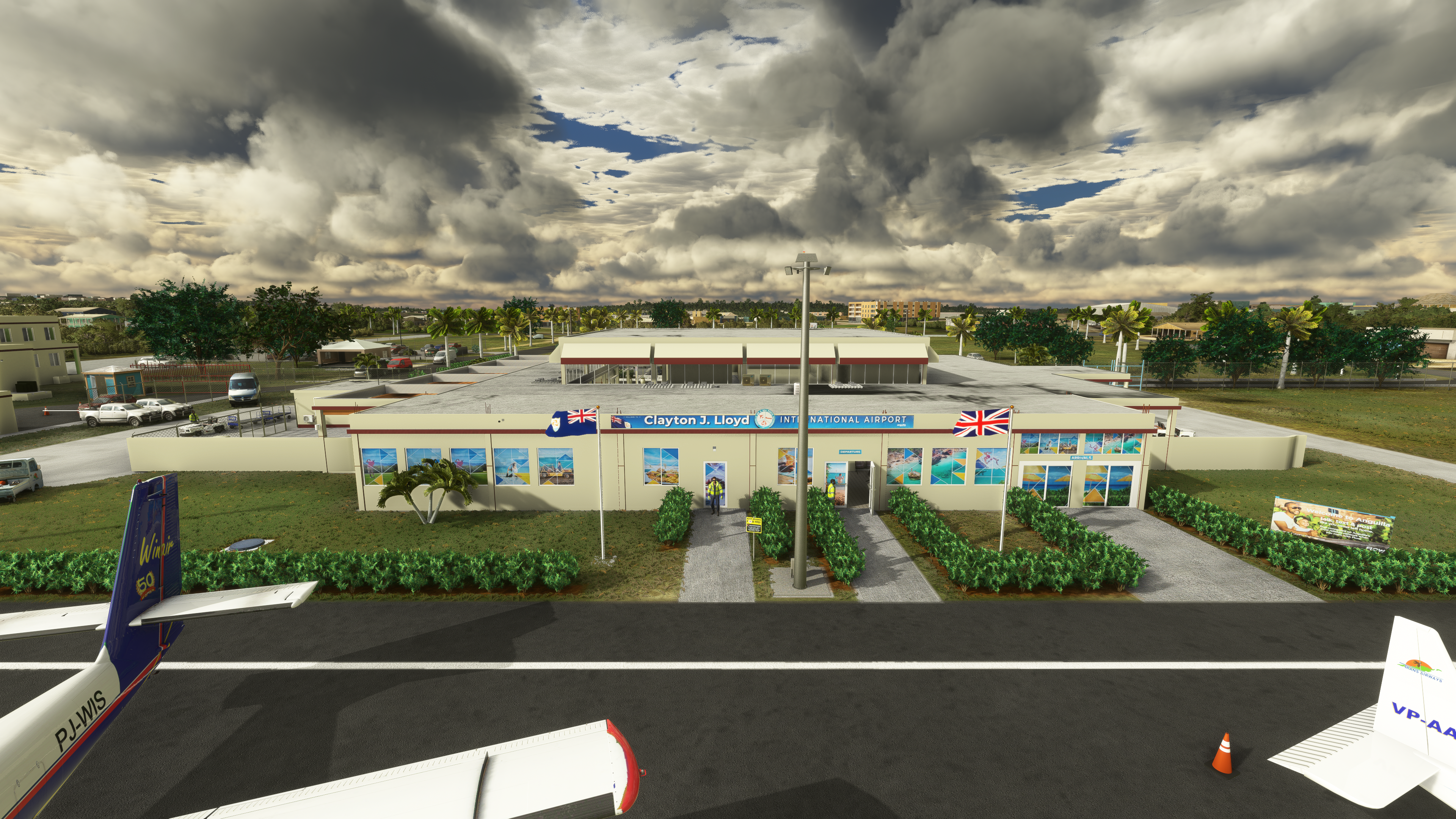 TQPF Clayton J. Lloyd International Airport - Microsoft Flight Simulator