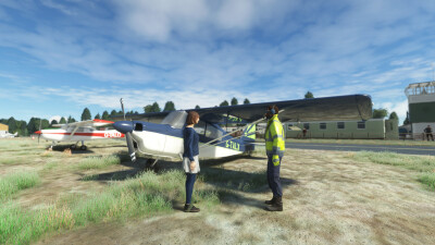 EGBM Tatenhill Airfield - Microsoft Flight Simulator screenshot