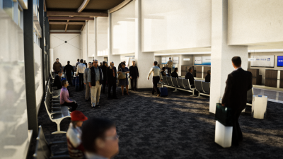 KSPI Abraham Lincoln Capital Airport - Microsoft Flight Simulator screenshot