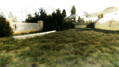 KSPI Abraham Lincoln Capital Airport - Microsoft Flight Simulator screenshot