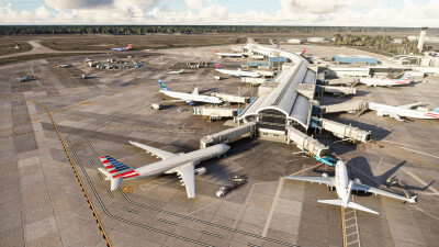 KJAX  Jacksonville International Airport - Microsoft Flight Simulator screenshot