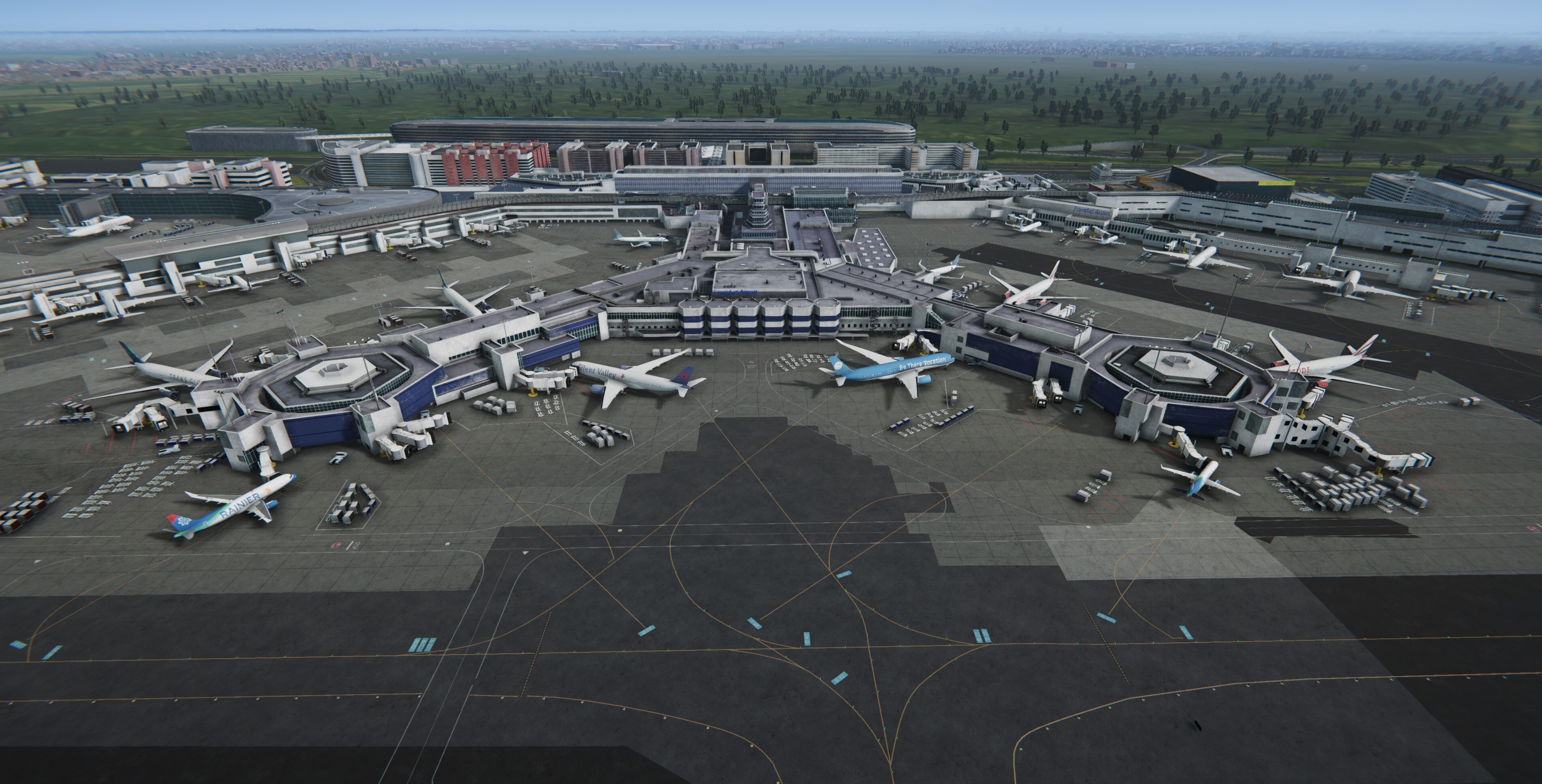 EDDF Frankfurt Airport – Tower! Simulator 3 - Orbx