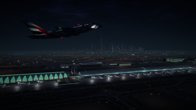 OMDB Dubai Airport - Tower! Simulator 3 screenshot