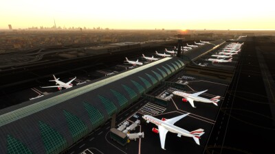 OMDB Dubai Airport - Tower! Simulator 3 screenshot