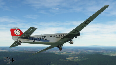 Novawing24 Junkers Ju 52 Airliner Livery Pack 3 - Microsoft Flight Simulator screenshot