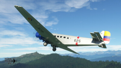 Novawing24 Junkers Ju 52 Military Livery Pack 1 - Microsoft Flight Simulator screenshot