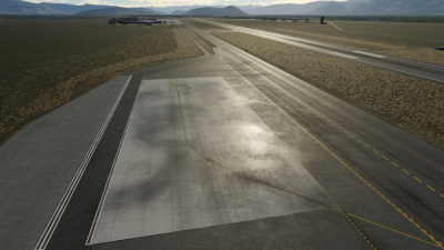 KJAC Jackson Hole Airport - X-Plane 12 screenshot