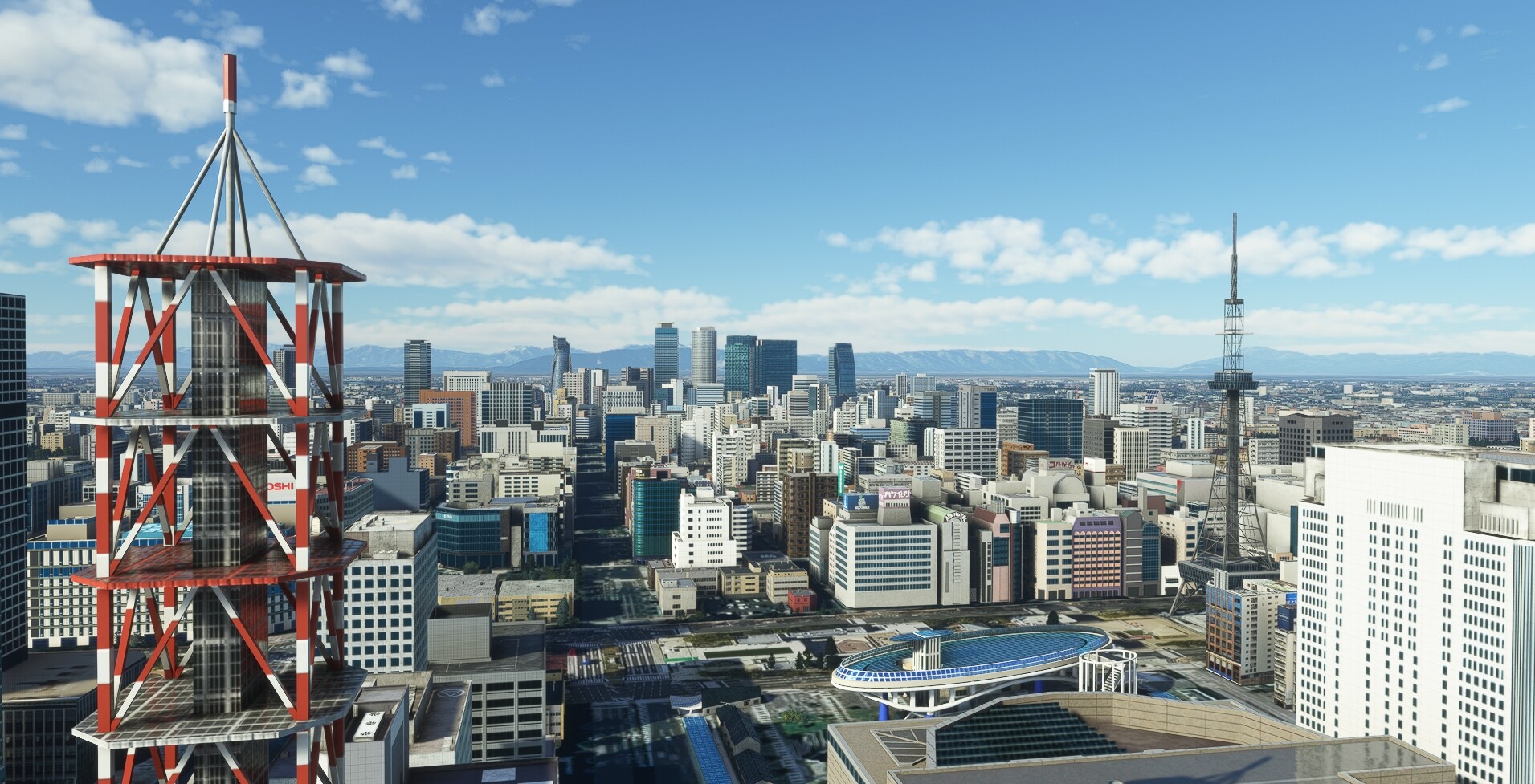SamScene3D Japan City Nagoya - Microsoft Flight Simulator