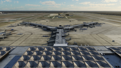KMEM  Memphis International Airport - X-Plane 12 screenshot