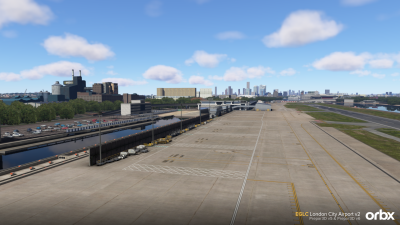 EGLC London City Airport v2 - Prepar3D v5 & Prepar3D v6 screenshot