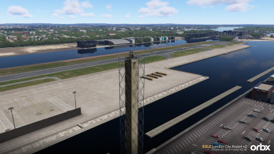 EGLC London City Airport v2 - Prepar3D v5 & Prepar3D v6 screenshot