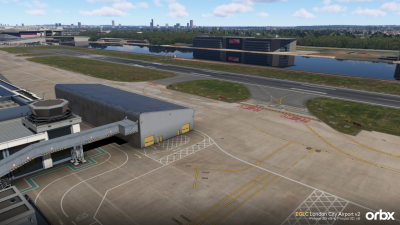 EGLC London City Airport v2 - Prepar3D v5 & Prepar3D v6 screenshot