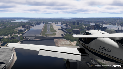 EGLC London City Airport v2 - Prepar3D v5 & Prepar3D v6 screenshot