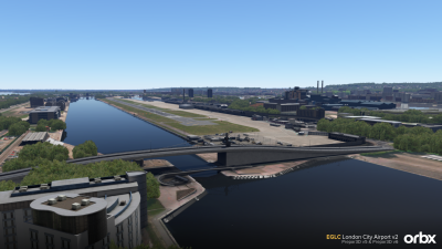 EGLC London City Airport v2 - Prepar3D v5 & Prepar3D v6 screenshot