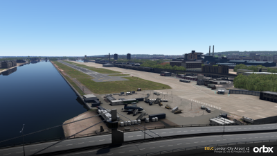 EGLC London City Airport v2 - Prepar3D v5 & Prepar3D v6 screenshot