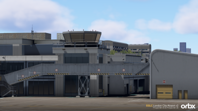 EGLC London City Airport v2 - Prepar3D v5 & Prepar3D v6 screenshot