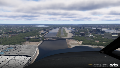 EGLC London City Airport v2 - Prepar3D v5 & Prepar3D v6 screenshot