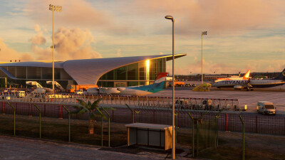 LEVC Valencia Manises Airport - Microsoft Flight Simulator screenshot