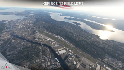 KBFI Boeing Field - Microsoft Flight Simulator screenshot