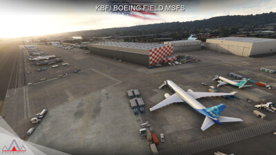 KBFI Boeing Field - Microsoft Flight Simulator screenshot