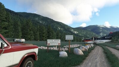 U60 Big Creek Airfield - Microsoft Flight Simulator screenshot
